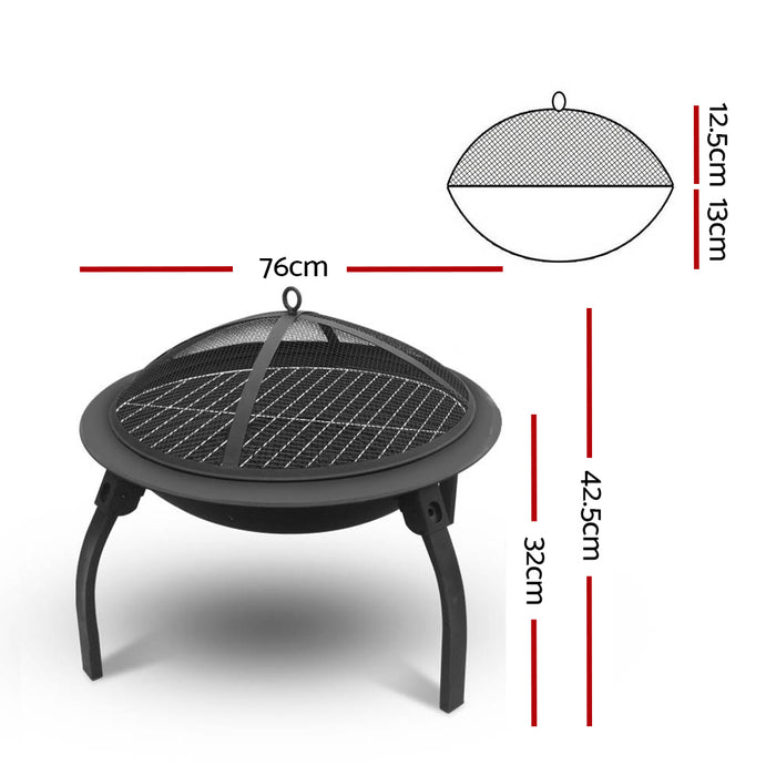 Charcoal Grill Smoker Portable Dimensions